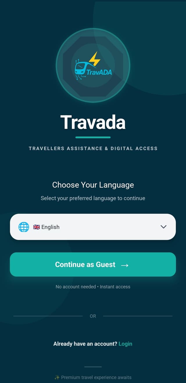 Language Selection